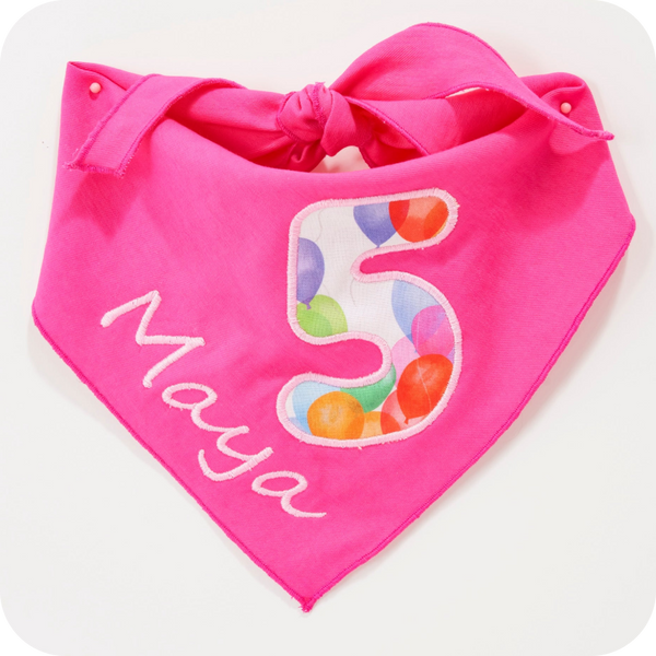 Embroidered bandana