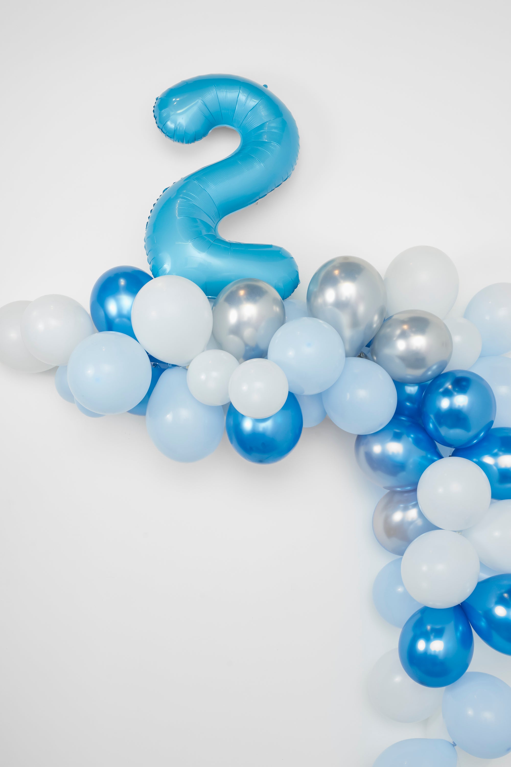 Extra Balloons: 50 Piece Balloon Arch Pack + 40-inch Foil Number Balloon