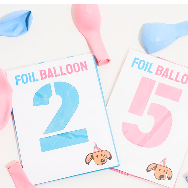 40-inch foil number balloon