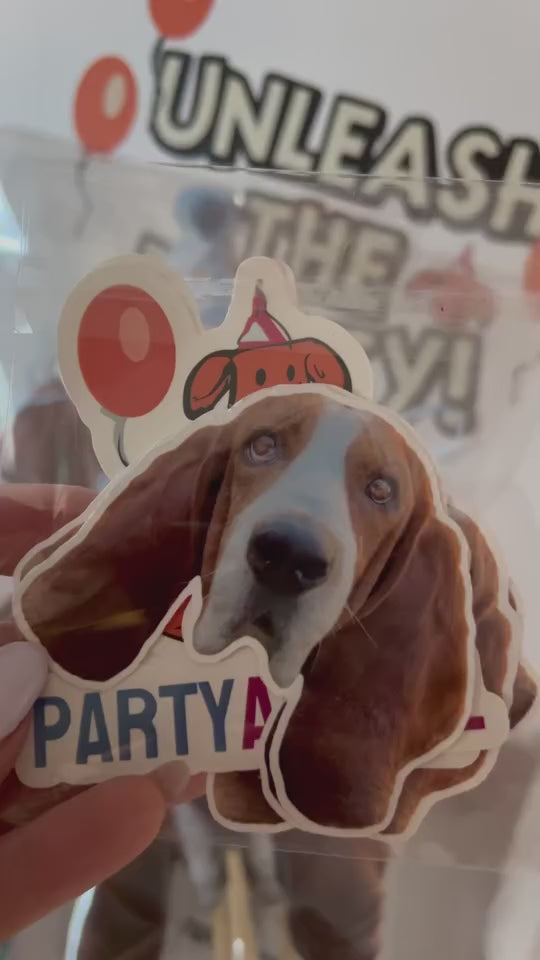 Personalized Dog Sticker Collection (Pack of 12)